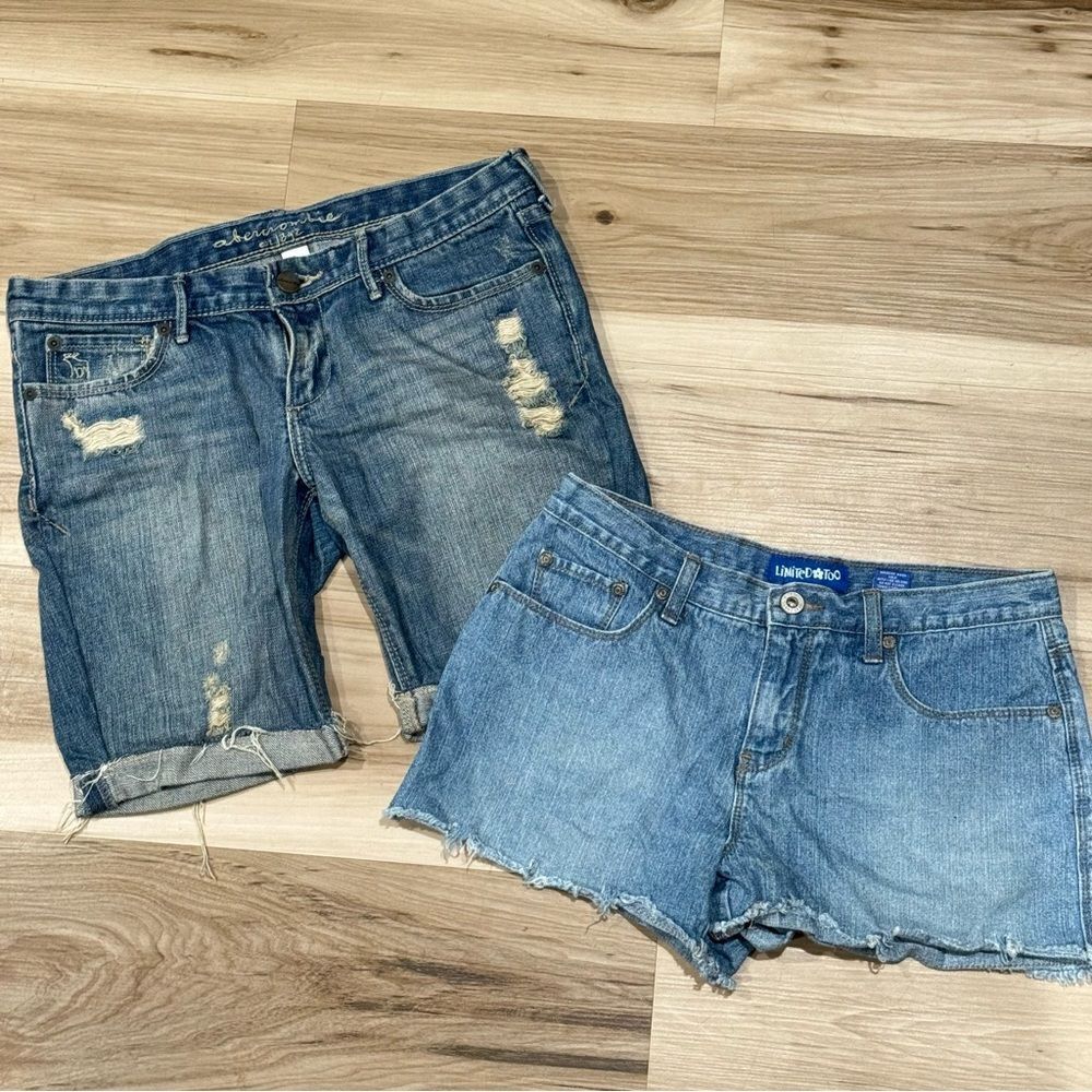 Limited Too, Abercrombie Y2K Bundle of Shorts Girls 14
